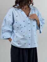 شومیز BOWTIE کد 220627 - تصویر 10