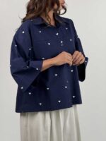 شومیز لینن HEART کد 220629 - تصویر 23