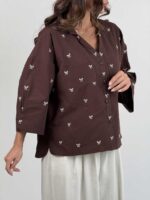 شومیز BOWTIE کد 220627 - تصویر 4