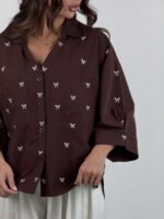 شومیز BOWTIE کد 220627 - تصویر 7
