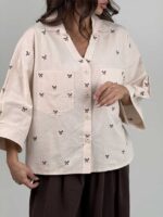 شومیز BOWTIE کد 220627 - تصویر 31