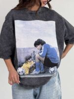 تیشرت سنگ شور MARADONA کد 180578 - تصویر 6