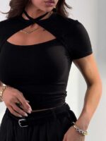بلوز یقه گرد LYCRA کد 180599 - تصویر 14