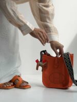کیف دوشی HERMES کد 280502 - تصویر 4