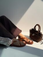 صندل فلت کراس بند کد 141168 - تصویر 6