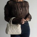 کیف دستی رودوخت MIU MIU کد 280503