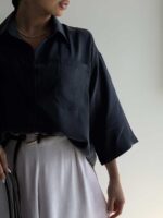 شومیز پشت هلال کد 220636 - تصویر 8