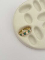 انگشتر طرحدار قلبی کد 310825 - تصویر 4