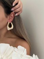 گوشواره هلالی کد 310834 - تصویر 2