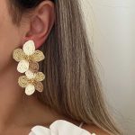 گوشواره کنفی 5 پر کد 310768