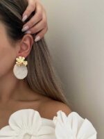 گوشواره سنگی کد 310766 - تصویر 3