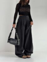 شلوار کتان روسانا کد 102274 - تصویر 10