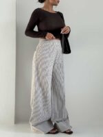 شلوار راه راه RAISO کد 102272 - تصویر 9