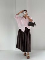 شومیز تک جیب سونیا کد 220667 - تصویر 16