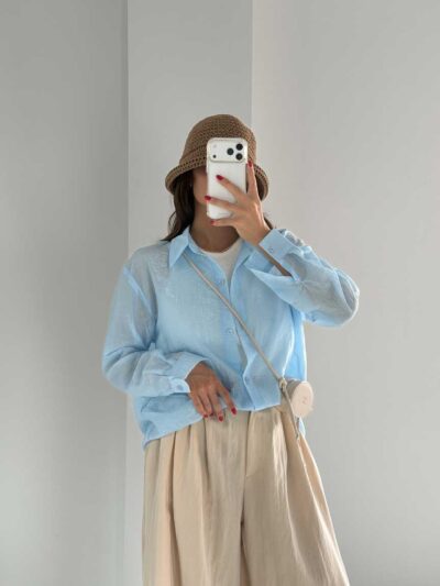 شومیز شاینی کد 220664