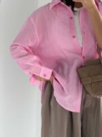 شومیز شاینی کد 220664 - تصویر 6
