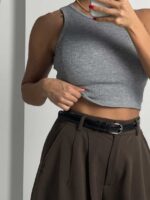 کراپ یقه گرد کد 180663 - تصویر 5