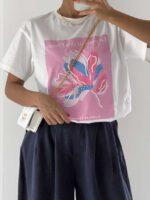تیشرت QUZU FLEURS کد 180682