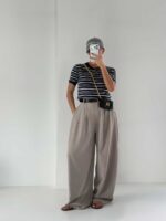 بلوز راه راه QUZU کد 180683 - تصویر 6
