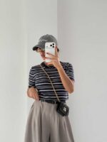بلوز راه راه QUZU کد 180683 - تصویر 4