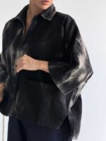 شومیز آبرنگی کد 220676 - تصویر 17