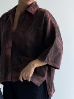 شومیز آبرنگی کد 220676 - تصویر 7