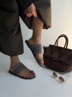 صندل نگین دار ZARA کد 141182 - تصویر 12