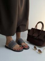 صندل نگین دار ZARA کد 141182 - تصویر 7
