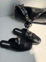 صندل هرمس سگک دار کد 141163 - تصویر 8