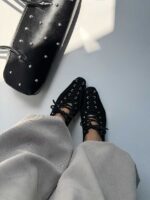صندل پاشنه دار جلوبندی کد 141172 - تصویر 2