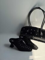 صندل پاشنه دار جلوبندی کد 141172 - تصویر 4