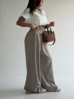 شلوار سیلک COACH کد 102251 - تصویر 3