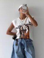 تیشرت QUZU GIRL کد 180642 - تصویر 2