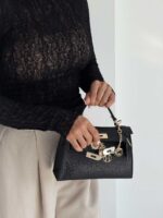 کیف دستی HERMES قفل دار کد 280517 - تصویر 2