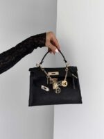 کیف دستی HERMES قفل دار کد 280517 - تصویر 3
