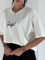 تیشرت BEAUTIFUL کد 180692 - تصویر 4