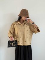 شومیز لینن HEART کد 220629 - تصویر 29