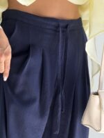 شلوار ویسکوز بنددار کد 102312 - تصویر 15
