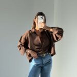 شومیز PERRY جلو گره کد 220698