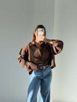 شومیز PERRY جلو گره کد 220698