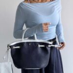 کیف دستی چرم گت دار کد 280532