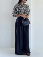 شلوار کتان سیلک مینو کد 102325 - تصویر 5