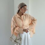 شومیز نگینی پاپیونی کد 220709