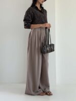 شلوار کتان سیلک مینو کد 102325 - تصویر 3