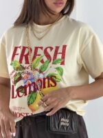 تیشرت QUZU LEMONS کد 180697 - تصویر 4