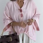 شومیز یقه 7 کارینا کد 220722