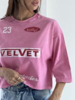 تیشرت نیم تنه VELVET کد 180772 - تصویر 6