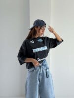 تیشرت نیم تنه VELVET کد 180772 - تصویر 7