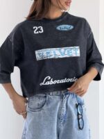 تیشرت نیم تنه VELVET کد 180772 - تصویر 8