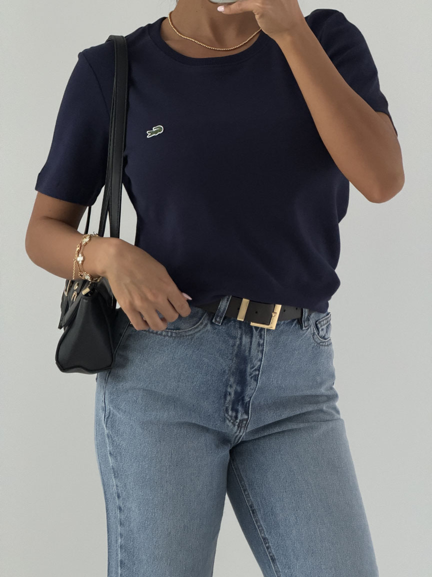 IMG_6917 تیشرت BASIC LACOSTE کد 180735 - تصویر 1